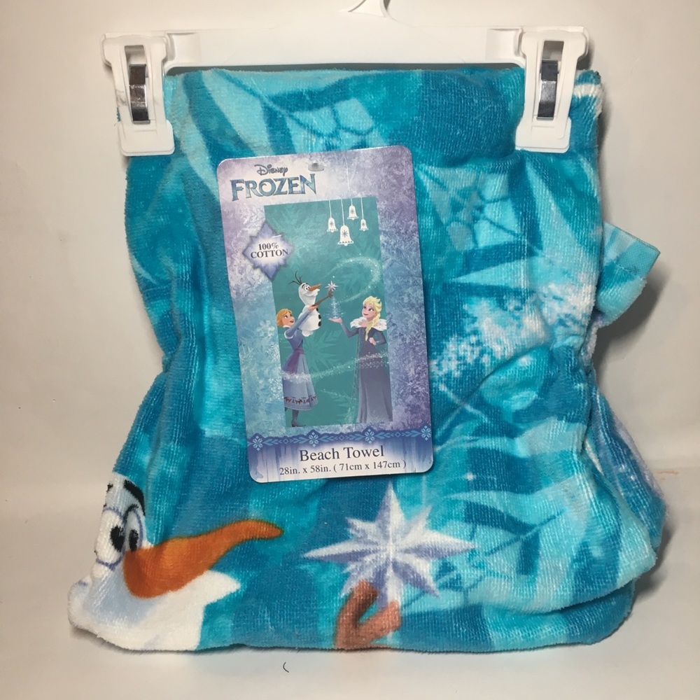 Frozen Beach Towel